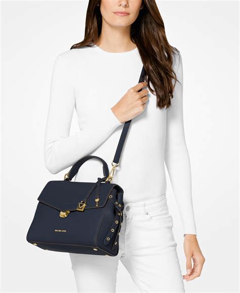 michael kors bristol medium satchel review|michael kors opened satchel purse.